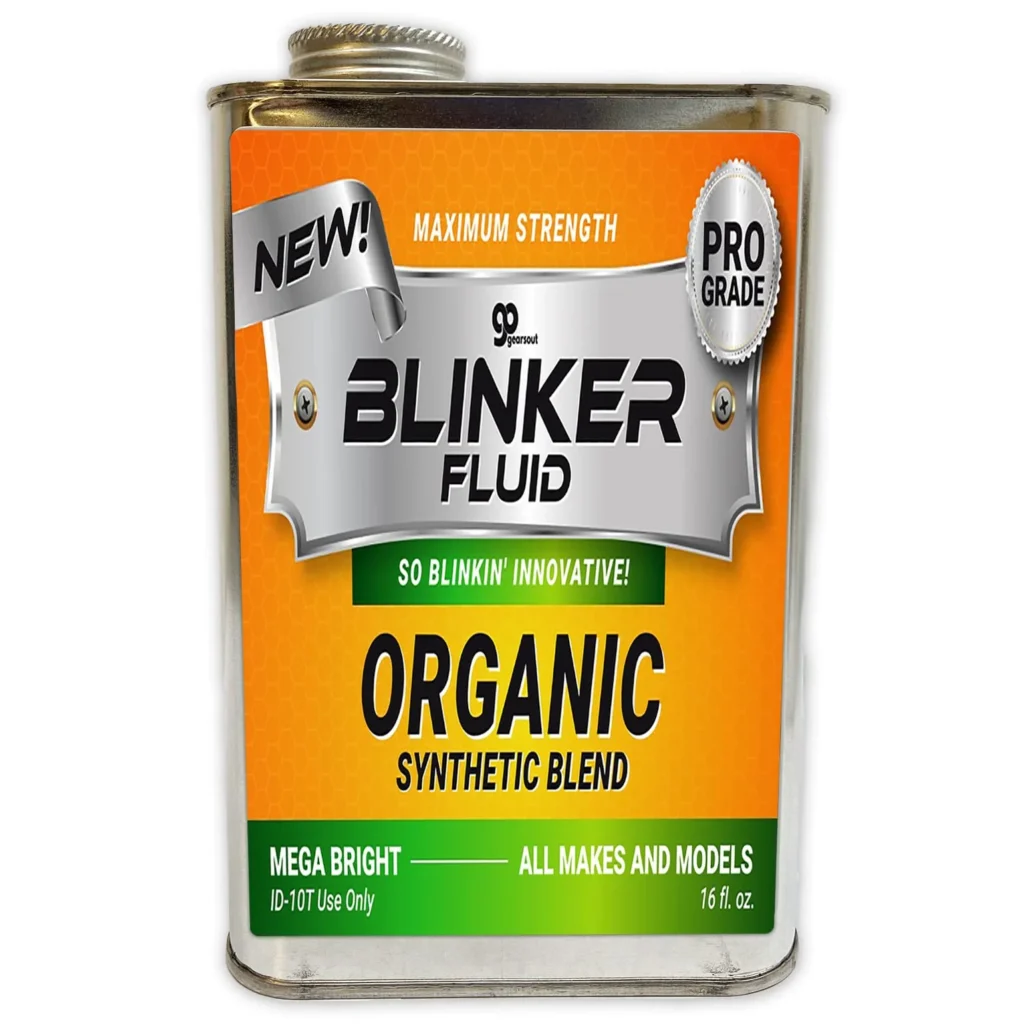 Blinker fluid myth 